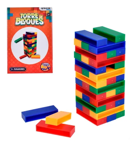Juego De Mesa Infantil Torre De Bloques Travel Games