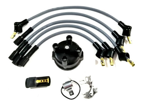 Cables + Tapa + Rotor + Platinos De Datsun Auto 1800 Hitachi