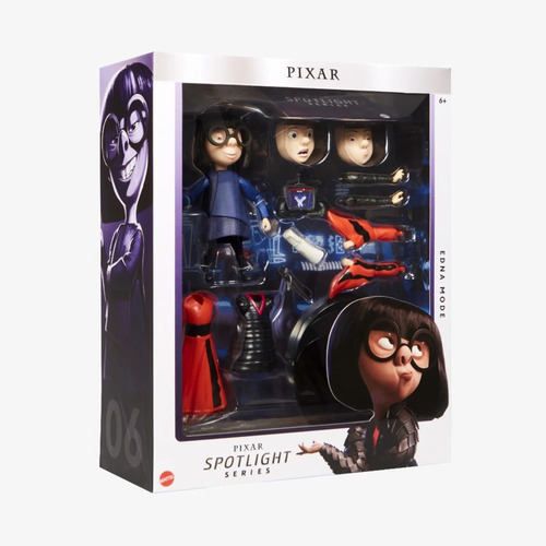 Pixar Spotlight Series Edna Mode Collector Incriveis Mattel