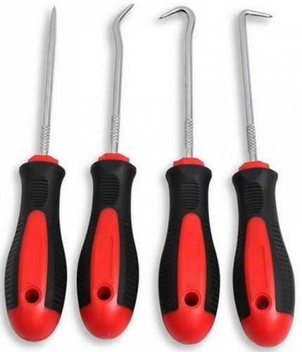Imagen 2 de 3 de Extractor Oring Arandelas Chavetas 4 Pzas + 50 Orings S.