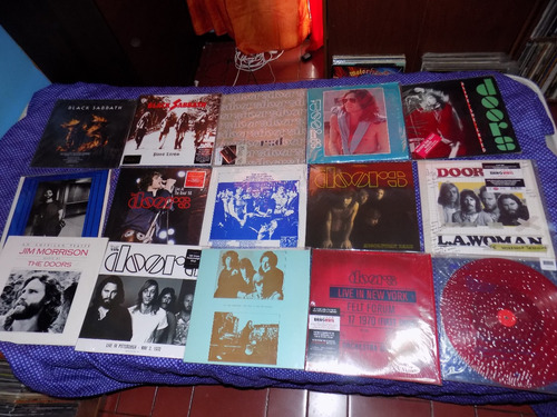 The Doors , Led Zeppelin, Rarezas Lps Importados, Conciertos