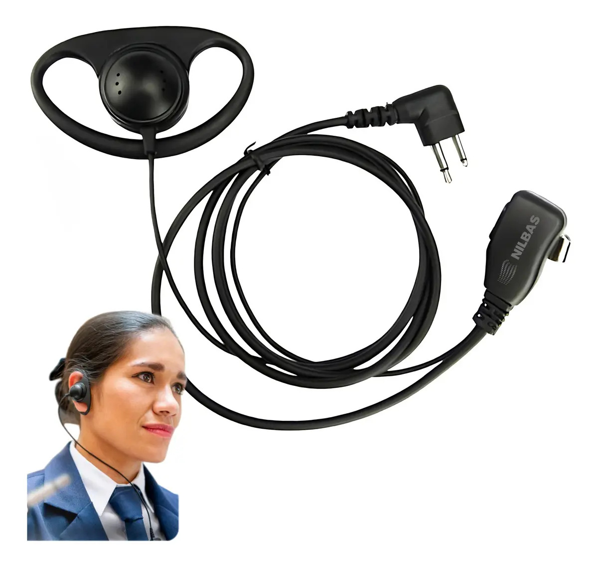 Fone Ouvido P/ Rádio Ht Motorola Ep450 Dep450 Dtr620 Dtr720