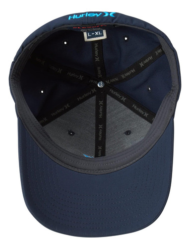 Hurley Bohemian Para Hombre, Azul Universitario, Talla Peque
