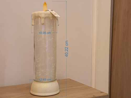Imagen 4 de 4 de Lámpara De Vela De Mesa Escritorio Proyector De Estrellas