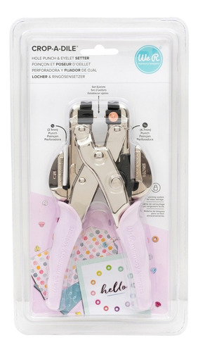 Crop-a-dile Hole Punch & Eyelet Setter Lila