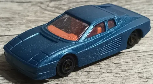 Antiga Miniatura 1:64 Ferrari Testarossa '84 Nova Car 104