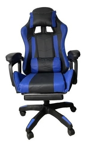 Silla Gaming Respaldo Alto Reclinable Con Reposapies.