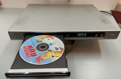 Dvd Philips Dvd625/782 Com Defeito Leia Detalhes Descritivo Prateado (Usado)
