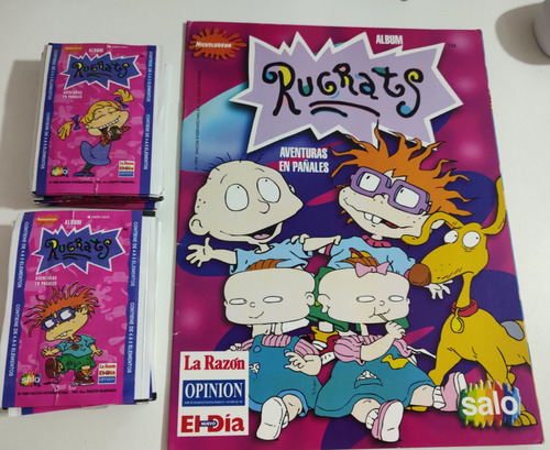 Álbum Rugrats Salo Más 50 Sobres, Original 