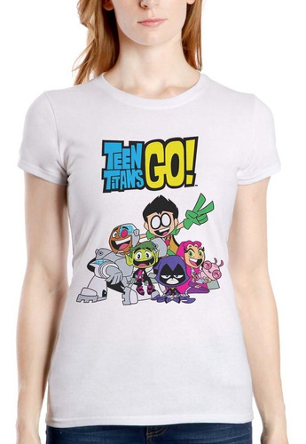 Teen Titans Go Jovenes Titanes En Accion 00 Playera Dc 