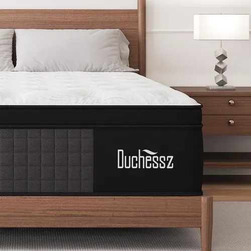 comprar Colchón Híbrido Queen 30 Cm Con Espuma Viscoelástica Y Resor