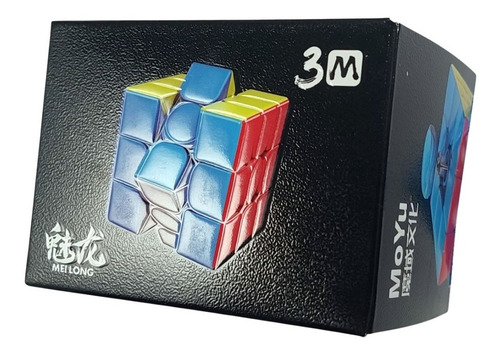 Cubo Rubik 3x3 Moyu Meilong M Magnetico