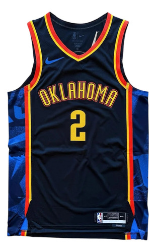 Camiseta Nba Oklahoma City Thunder 2025 (Usado)