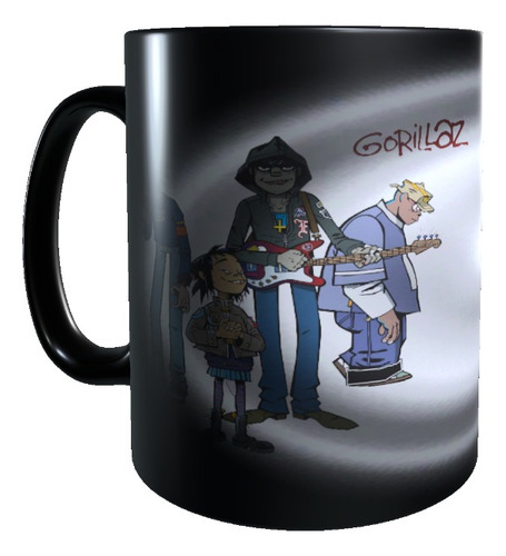 Taza Mágica Gorillaz Rock, Tazon Magico