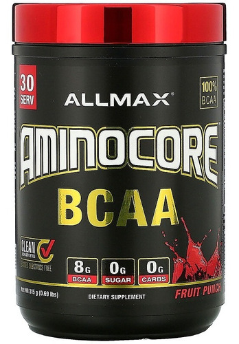 Allmax Aminocore 30 Servicios Bcaa