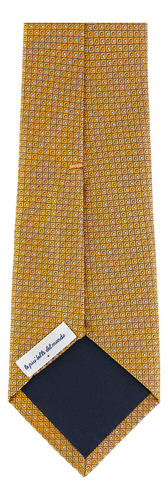 Corbata Scappino Brera Seda Para Hombre 431 Color Amarillo medio