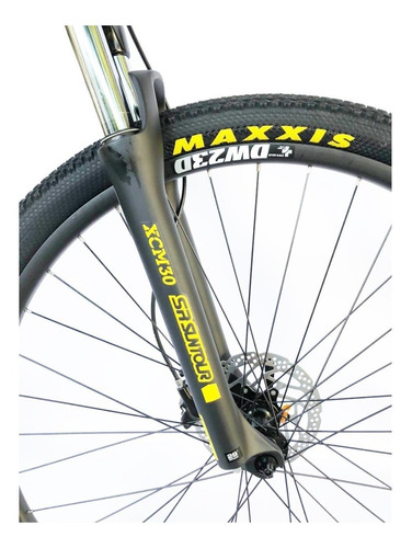 Imagen 6 de 6 de Mountain bike Zenith Bicycles Off Road Series Riva Elite 2020 R29 M 18v frenos de disco hidráulico cambios Shimano Alivio M4020 y Shimano Alivio M4000 color negro mate