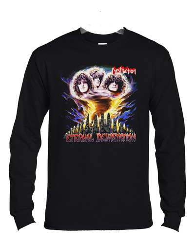 Polera Ml Destruction Eternal Devastation Metal Abominatron