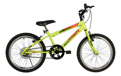 Bicicleta Infantil Mtb Evolution - Athor - Amarelo Neon