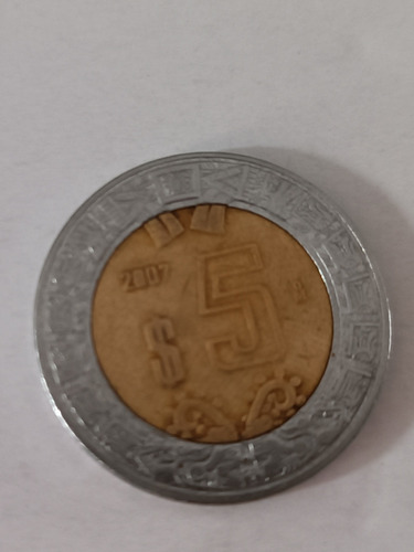 Moneda De 5 Pesos Con Error