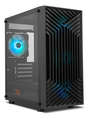 Gabinete Gamer Nox Epsilon Argb Mini-tower / M-atx Black