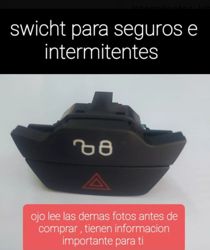 Swicht Boton Seguros Intermitentes Ford Transit 2013 Al 2019