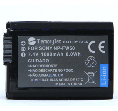 Bateria Np-fw50 Para Sony Alpha 7 7r A7r Ii A7s Ii A99 Ii