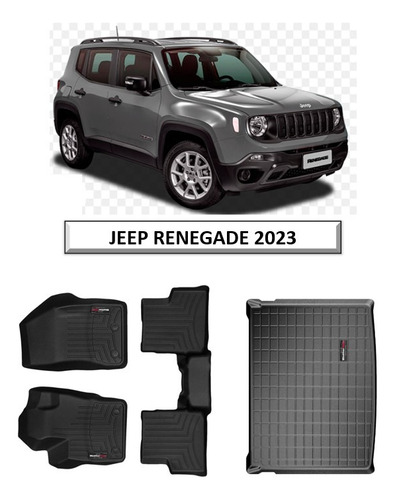 Alfombra Weathertech  Jeep Renegade Sport 2023