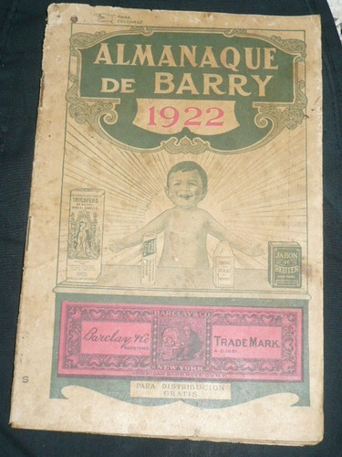 Almanaque De Barry Años 1922-1923-1924