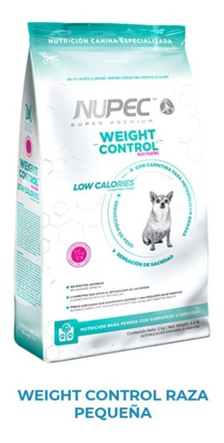 Nupec Nutrición Científica  Perro Weight Control Rp 8kg