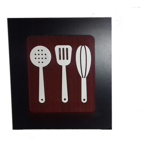 Kit de 4 marcos decorativos para café, cocina y restaurante