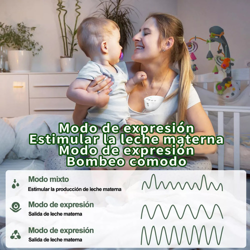 Extractor De Leche Eléctrico Sacaleche Succionador Con Bolsa