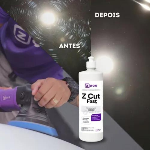 Polidor De Corte Z-cut Fast Massa De Polir - 1kg - Zacs