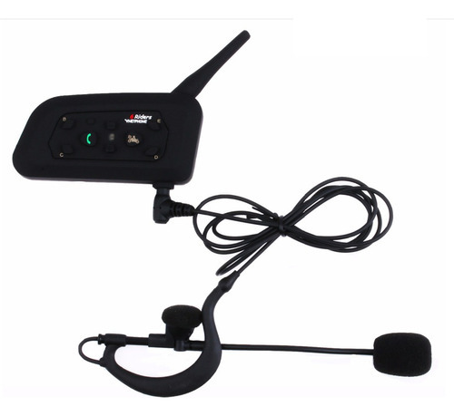 Imagem 7 de 10 de Kit 2 Comunicador Árbitro Juiz Futebol 1200mt Cor Preto
