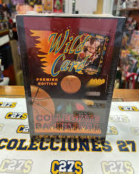 1990 Caja Sellada Basket Wild Card Premier Edition 