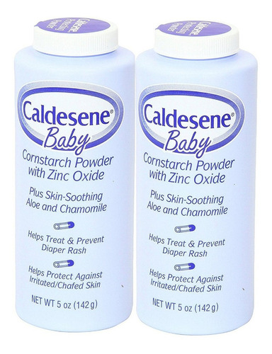 Caldesene Baby Cornstarch Polvo Con Oxido De Zinc 5 Oz (paq