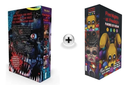 Kit De Livros: Box Five Nights At Freddy's: Trilogia Completa & Box Pavores De Fazbear 7 Volumes (super Coleção Das Histórias E Dos Contos Inéditos Aterrorizantes De Fnaf) Em Português Capa Comum