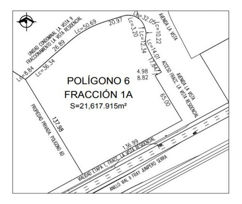 Imagen 1 de 3 de Terreno Comercial En Venta Fray Junípero Serra Queretaro