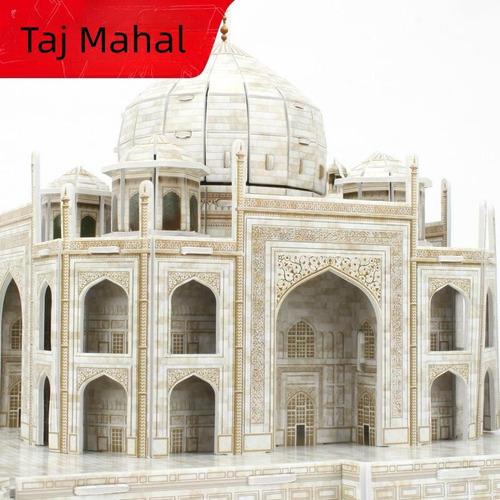 Puzzle 3d: Modelos Arquitectónicos - Taj Mahal
