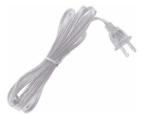 Cable De Lampara De Plata Transparente B&p Lamp®, Cable Sp