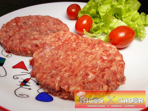 Hamburguesas De Carne Gigantes Caseras Caja X 30 Uni. 115gr