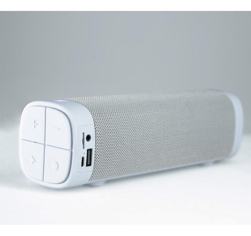 Imagem 4 de 6 de Caixa Acustica Bluetooth 10w Rms My Bomber Smart Prata