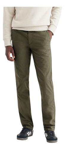 Pantalón Hombre Ultimate Chino Slim Fit Verde Dockers