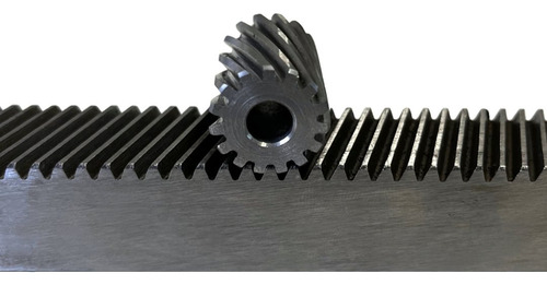 Cremallera Helicoidal De Acero Modulo 1.25 1000mm Cnc