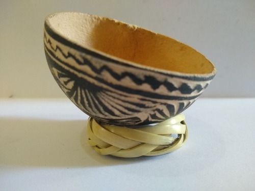 Imagen 4 de 6 de 6 Jícaras Labradas Con Rodete Para Mezcal Oaxaca Artesanía