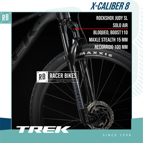 Imagen 4 de 10 de Bicicleta Trek X-caliber 8 Shimano 12v R29 Rock Shox
