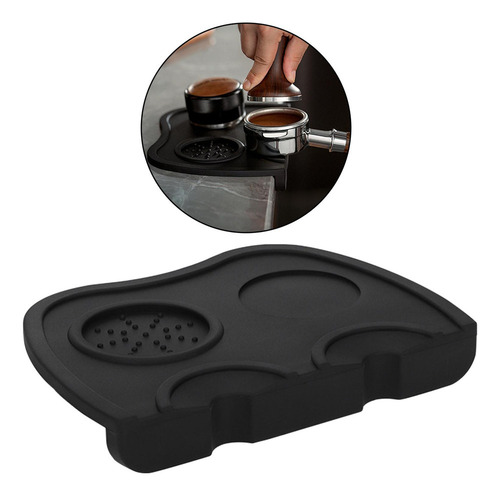 Um Tapete De Silicone Antiderrapante Para Prensar Café