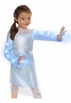 Comprar Frozen 2 Disfraz Original De Elsa Talla 4-6x Con Luces