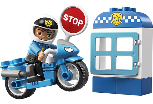Bloques De Construcción Lego Duplo Town Police Bike 10900 (8