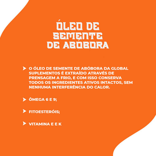3un Óleo De Semente De Abóbora + Licopeno - 120 Cgm - Global